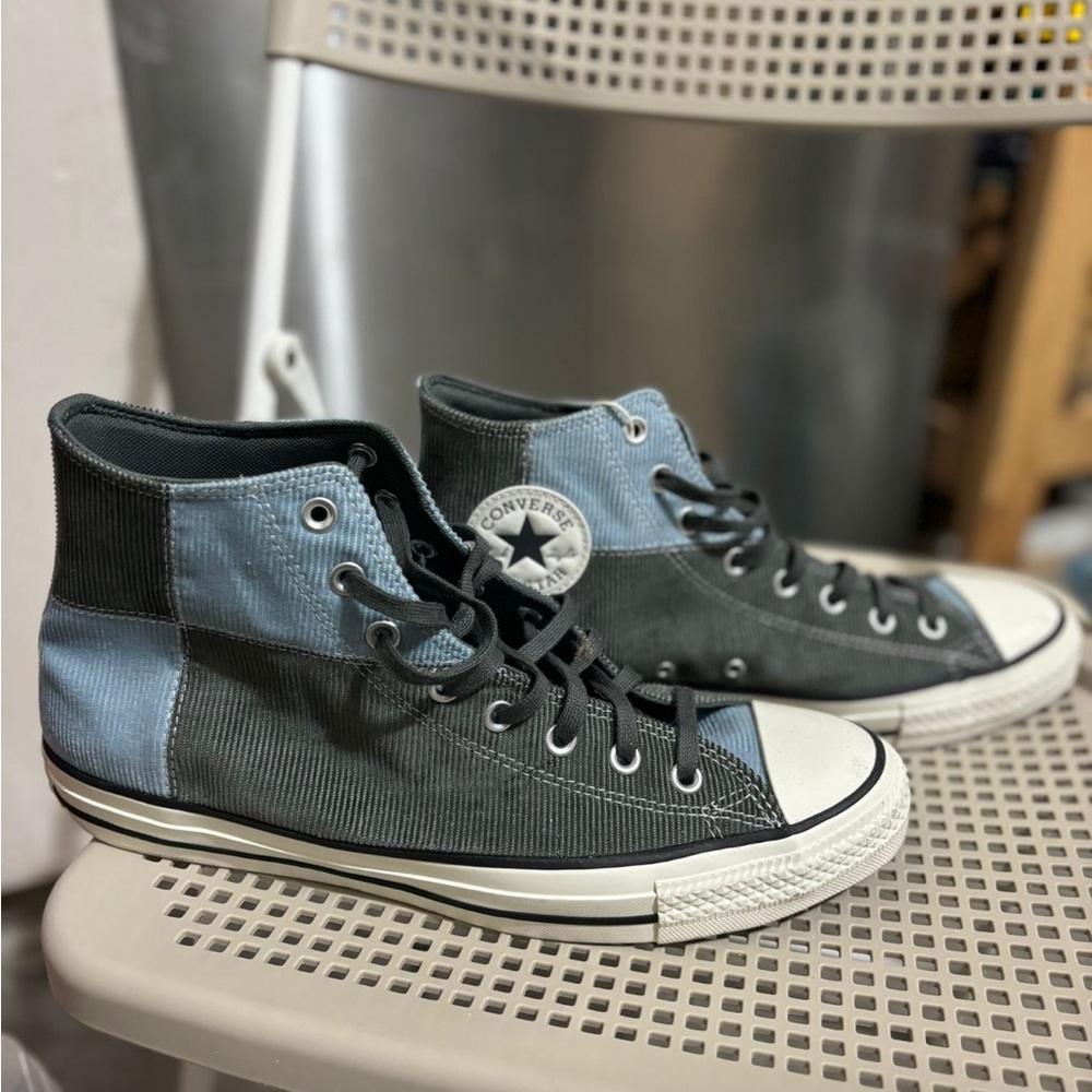 Converse chuck Taylor gray and blue - Used/good quality